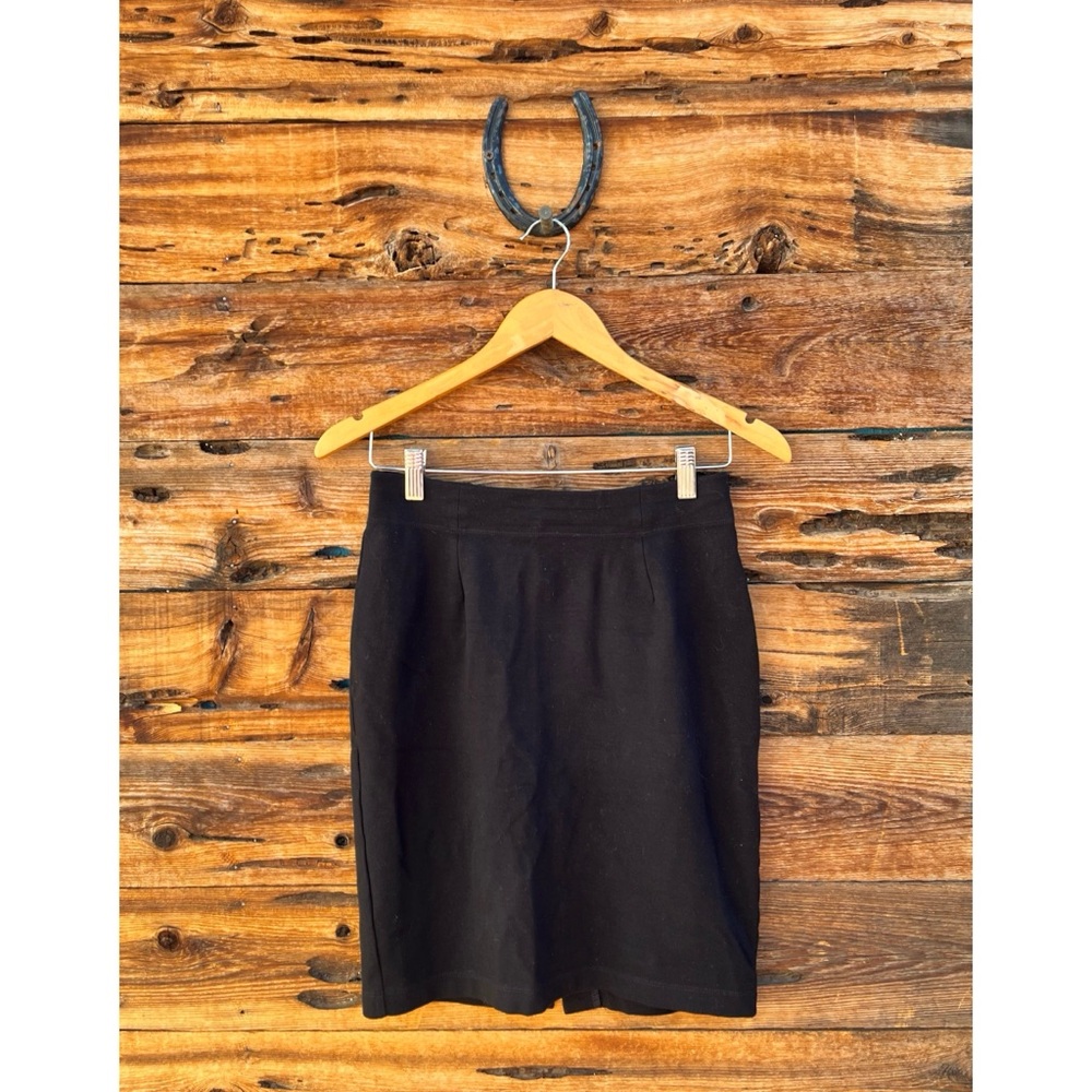 EILEEN FISHER | Black Pencil Skirt PS